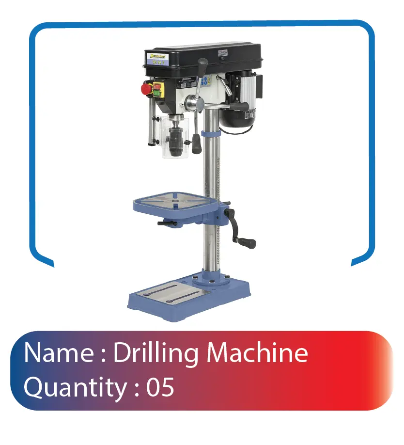 SSYBI - Website's Machine Facilities ( Drilling Machine )
