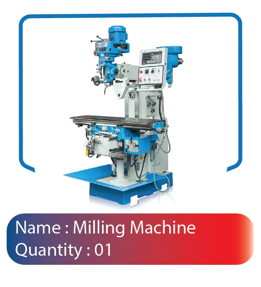 SSYBI - Website's Machine Facilities ( Milling Machine )