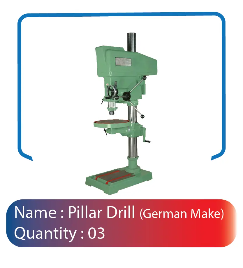 SSYBI - Website's Machine Facilities ( Pillar Drill )