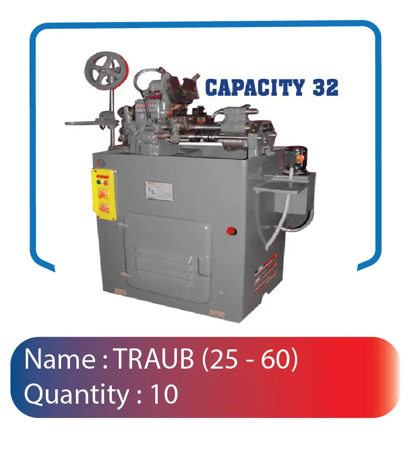 SSYBI - Website's Machine Facilities ( TRAUB )